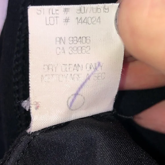 Theory Prisema Ruffle Tier Black Dress - Picture 5 of 7